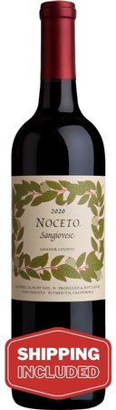 2020 Sangiovese Case CLUB SHIP, 12x750ml